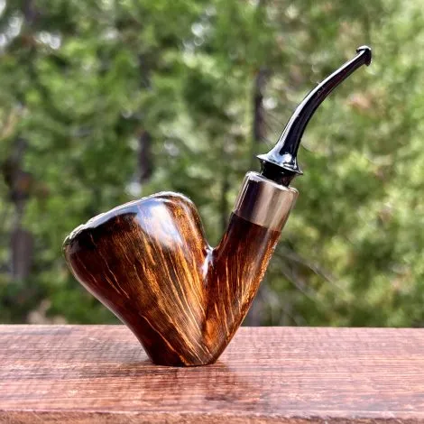 SederPipes Acorn Sitter with Ox Horn